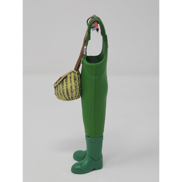 Hallmark 2019 Wading for a Nibble Boots Fishing NIB Keepsake‎ Christmas Ornament - Picture 3 of 8